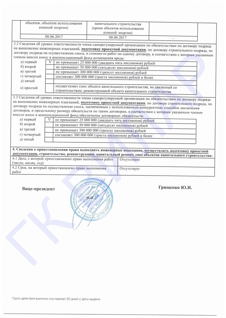СРО Проектное